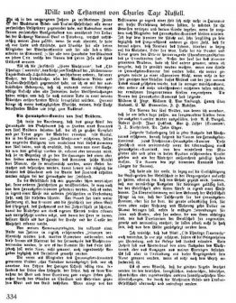 Testament C.T.Russell