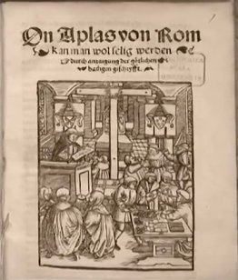 Ohn Ablass von Rom kann man wohl selig werden