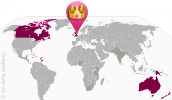 Karte des Commonwealth