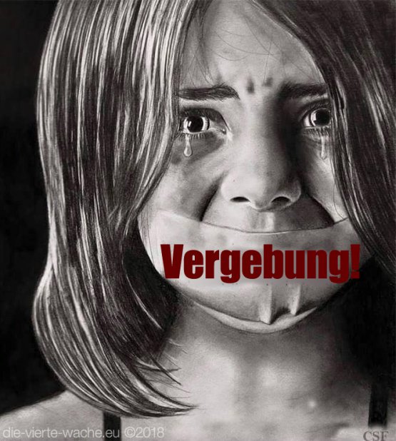 trauriges Mädchen mit zugeklebtem Mund