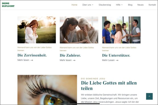 Website deine-zuflucht.de