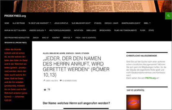 Website proskyneo.org