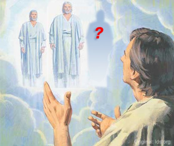 Warum bekam Stephanus in seiner Vision nur den Vater und den Sohn zu sehen, aber nicht den heiligen Geist? Vision des Stephanus: Vater und Sohn im Himmel