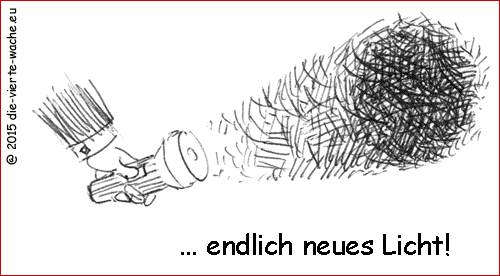 Endlich „neues Licht“ … dunkles Licht!
