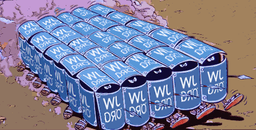 Doktrin in der Gruppe ist wie Schildkrötentaktik im Krieg. Ein Soldat schaut sich trotzdem um.